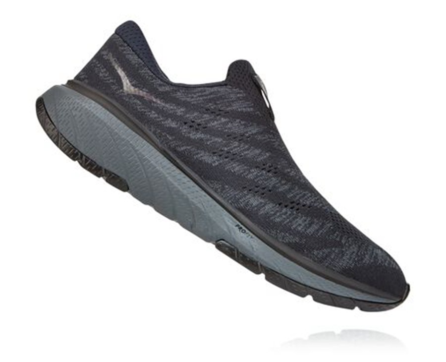 Zapatillas Running Hoka One One Hombre - Cavu 3 Slip - Negras - JLS326487